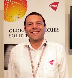 שרון אקלר, נציג חברת דלתא המקדמת את עיסקי GlobalFoundries