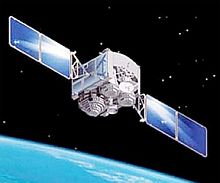 הדמיית אמן של הלוויין עמוס-6