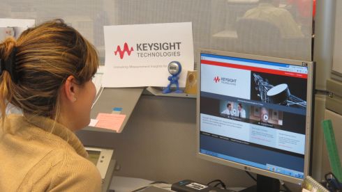 מתרגלים אל השם החדש במשרדי אג'ילנט ישראל בקרית-אריה, פ"ת