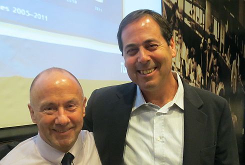 אמיר אלשטין (מימין) וראסל אלוונגר