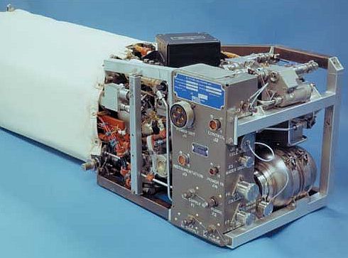 תא הדלק שהותקן בחלליות מסדרה אפולו שטסו לירח. מקור: NASA