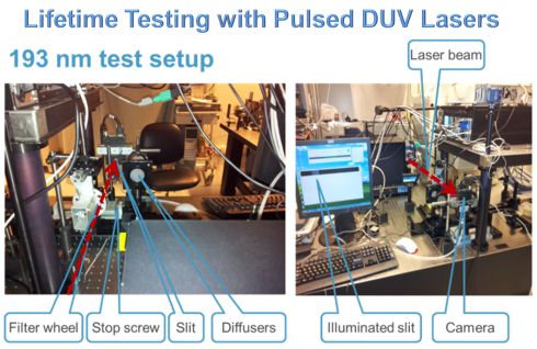 מערך הבדיקות שהוקם באפלייד מטיריאלס ישראל