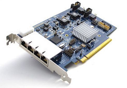 כרטיס PCIe מבוסס אינטל שתוכנן ויוצר בחברת ADI Engineering
