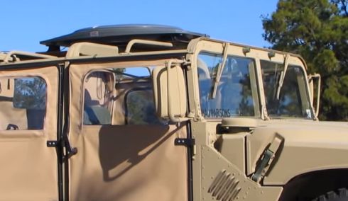 אנטנה לוויינית ניידת של גילת ביישום בטחוני