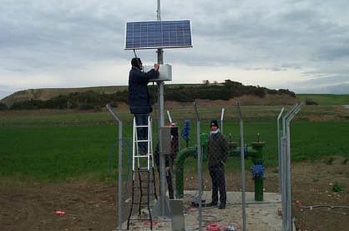 התקנת בקר השקייה של מוטק