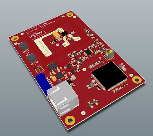 קובץ CAD של מכ"ם 24GHz של אינפיניאון