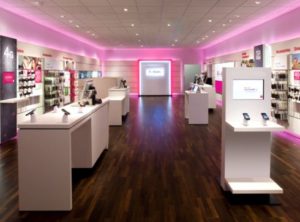 נקודת מכירה של T-Mobile