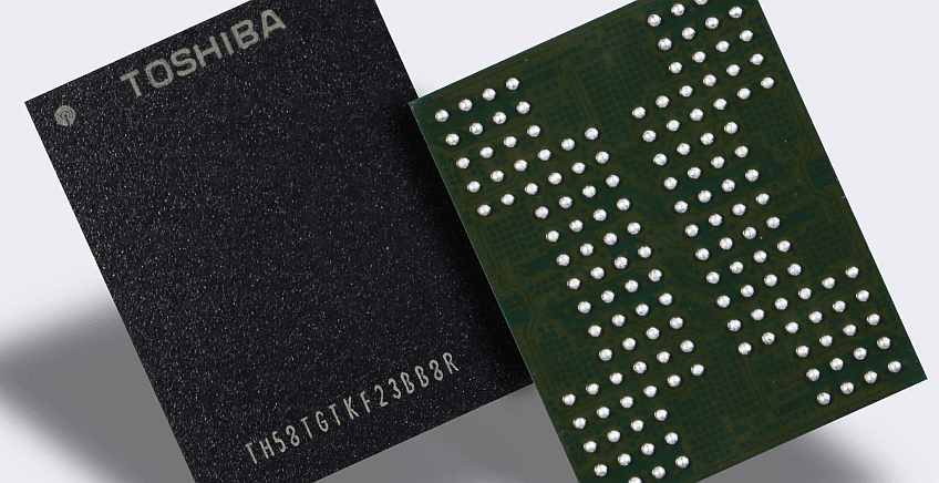 Toshiba FLASH Memory Chip