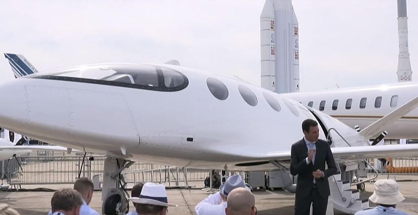 הצגת המטוס החשמלי של אוויאיישן בסלון האווירי בפאריס 2019